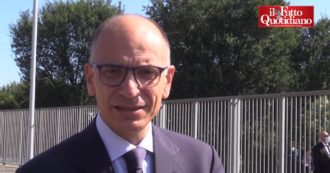 Copertina di Green pass, Letta: “Lega? Non si non può stare con un piede in maggioranza uno nell’opposizione” – Video