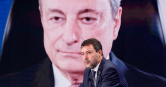 Copertina di Salvini si aggrappa a Draghi: “Sulle tasse dà ragione alla Lega”. Ma il premier dice altro. E sul green pass è netto: “Strumento di libertà”