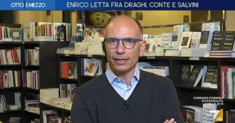 Copertina di Letta a La7: “Piazze piene di Conte? Fa piacere”. E su Salvini: “Ogni battaglia che fa è sconfessata dal governo, contraddetto anche dai suoi”