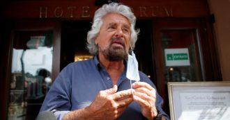 Copertina di Beppe Grillo a Roma vede i vertici M5s: si valuta partnership (a pagamento) con il blog per la comunicazione 5 stelle