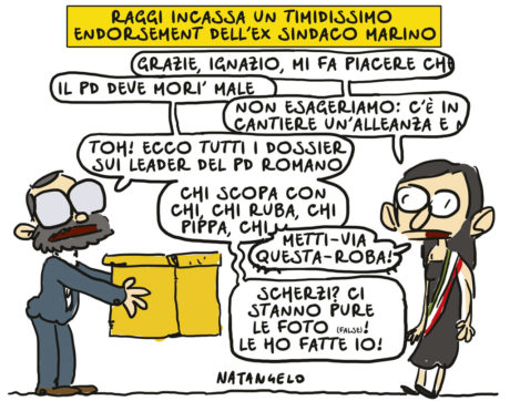 Copertina di La vignetta di Natangelo