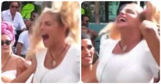 Copertina di Grande Fratello Vip, Francesca Cipriani riceve una sorpresa dal fidanzato e si butta a terra urlando. La reazione diventa virale