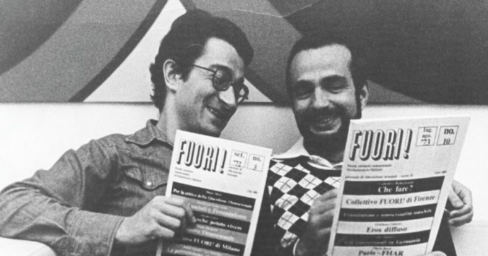 Copertina di Fuori! Il gruppo gay nato rivoluzionario (che riformò l’Italia)