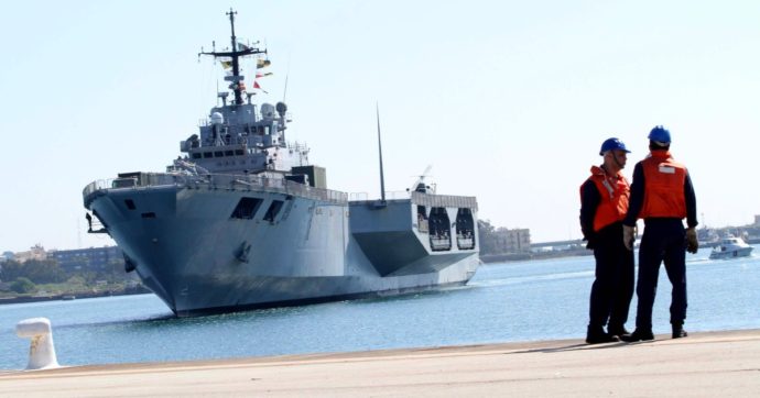 Taranto, ispezione Guardia di Finanza-Anac nell’Arsenale Militare: faro su bandi e contratti per i lavori a bordo della nave San Marco