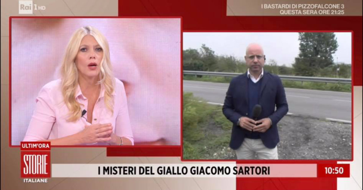 Storie Italiane, troupe derubata nel campo in cui si trovava l’auto di Giacomo Sartori: “Danno ingente, 30mila euro”