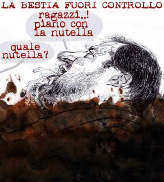 Copertina di La vignetta di Mannelli