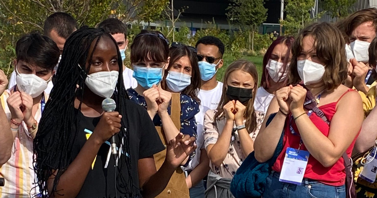 PreCop 26, sette delegati internazionali contestano Draghi: espulsi e identificati. Greta Thunberg per solidarietà non parla alla stampa