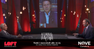 Quirinale, Conte ad Accordi&Disaccordi: “Ho parlato al telefono con Berlusconi. E’ molto lucido e consapevole, ma non è il nostro candidato”
