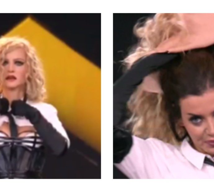 Star in the Star, ‘Daniela Martani è Madonna’: la eliminano e lei si infuria. Pucci: “Esci con più decoro”