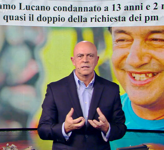 Il monologo di Crozza su Lucano: “Il vero martire è lui, ha commesso illeciti ma a fin di bene. 13 anni nemmeno se nascondi Matteo Messina Denaro”