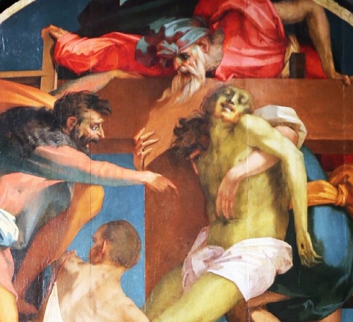 Restauro “in diretta” per la “Deposizione” di Rosso Fiorentino: il lavoro-show sotto gli occhi dei visitatori a Volterra. E si attendono sorprese