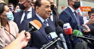 Copertina di Berlusconi va a votare e rompe il silenzio elettorale: “Buon risultato per le liste. Nuovo Pdl con Lega e Fdi ma si cambi su candidature”