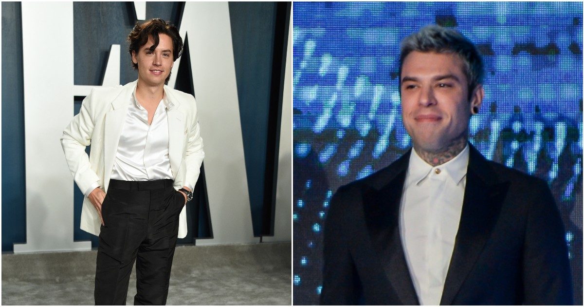 Fedez appare nell’ultima foto su Instagram di Cole Sprouse, il rapper ironizza: “Ecco cosa mi ha detto”