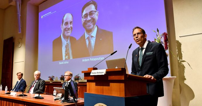 Premio Nobel per la Medicina, premiati David Julius e Ardem Patapoutian “per le loro scoperte di recettori per temperatura e tatto”