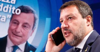 “Draghi al Colle? Se vuole andarci lo voterei domattina”: pure Salvini è d’accordo. “Poi non credo che ci sarebbero le elezioni anticipate”