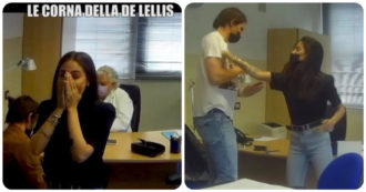 Copertina di Giulia De Lellis furiosa prende a schiaffi e calci il fidanzato Carlo Beretta: “Ti sei sco**to la mia assistente in macchina?”. Ma è tutto uno scherzo de Le Iene