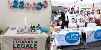 Copertina di Eutanasia, dalla sfida impossibile al “miracolo laico”: come la mobilitazione di volontari e cittadini ha permesso di raccogliere oltre un milione di firme