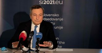 Copertina di Ue nella Nato, ma autonoma. Così Draghi fa il leader europeo