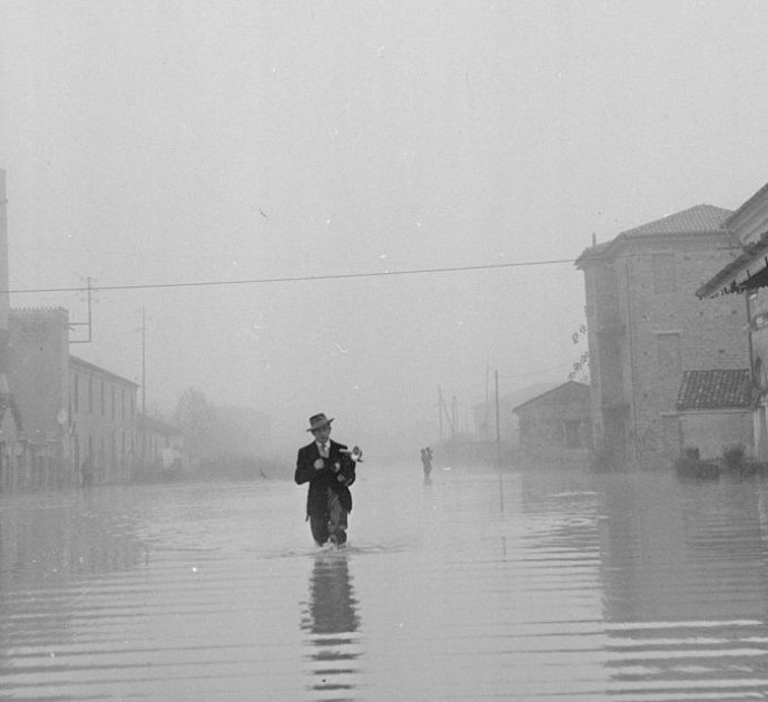 Alluvione del Polesine, 70 anni dopo: dal primo disastro del Dopoguerra alla gara di solidarietà che mise d’accordo Usa e Urss (e Bartali e Coppi)