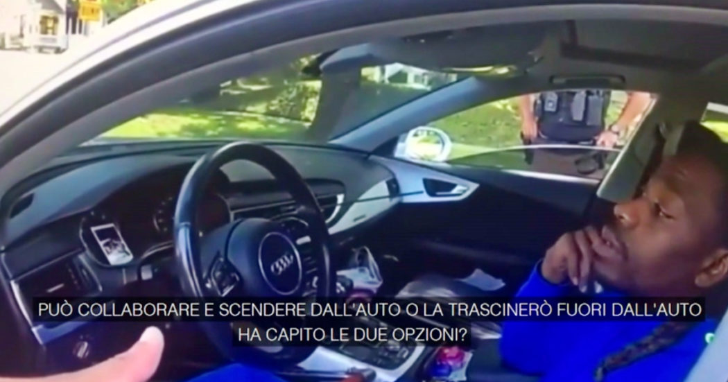 Usa, polizia trascina fuori dall’auto un afroamericano paraplegico tirandolo per i capelli: poi lo blocca a terra – Video