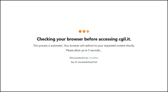 Attacco hacker al sito Cgil: “Irraggiungibile a più riprese da sabato. Incursioni iniziate in contemporanea all’azione contro la sede”