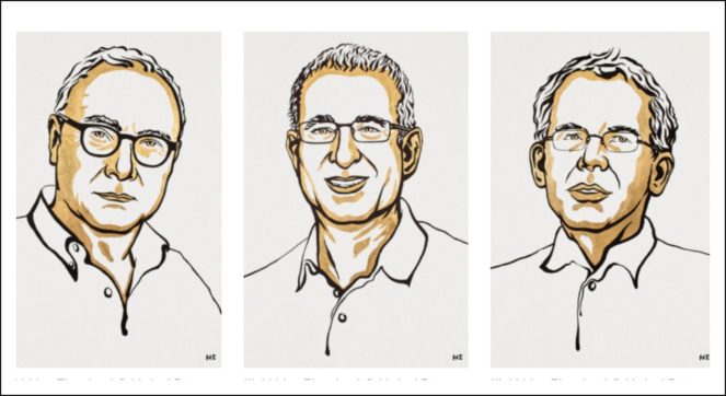 Nobel per l’economia a Card, Angrist e Imbens per studi su mercato del lavoro e contributo a comprensione delle relazioni causa-effetto