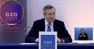 Copertina di Draghi: “Sciogliere Forza Nuova? Stiamo riflettendo. Questione è all’attenzione del governo e dei magistrati”