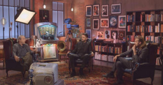 Copertina di Amici Fragili, Giorgio Gaber