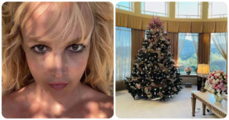 Copertina di Britney Spears sta già festeggiando il Natale: ecco perché