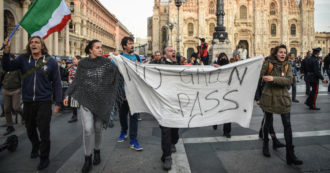 Copertina di Green pass, sentire contestazioni da parte degli intellettuali sgomenta