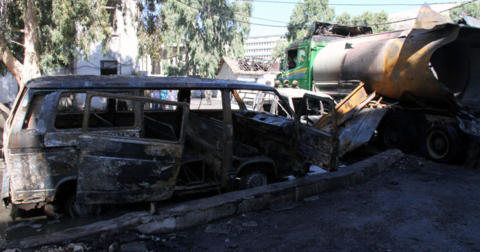 Siria, attentato contro un bus militare a Damasco: almeno 14 morti e diversi feriti