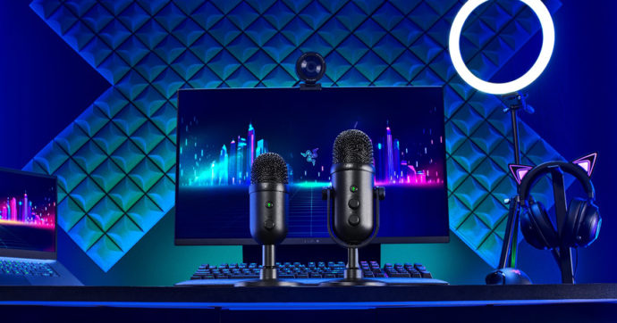 In arrivo Razer Seiren V2 Pro ed X, due nuovi microfoni pensati per streamer professionisti ed emergenti