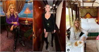 Copertina di Venice Simplon-Orient Express, ecco quanto costa un viaggio come quello di Chiara Ferragni sul treno dei sogni – FOTO