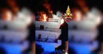 Copertina di Caserta, incendio in un appartamento: salvata una donna che si era rifugiata sul balcone per sfuggire alle fiamme