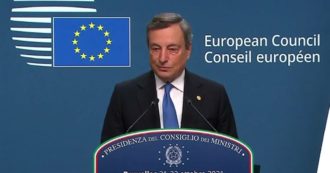 Migranti, Draghi: “Contrario al finanziamento europeo per la costruzione di muri alle frontiere”