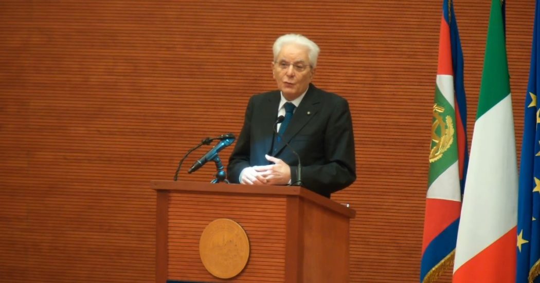 Foggia, Mattarella all’inaugurazione dell’anno accademico: “La criminalità si combatte con la formazione delle coscienze in tutto il Paese”