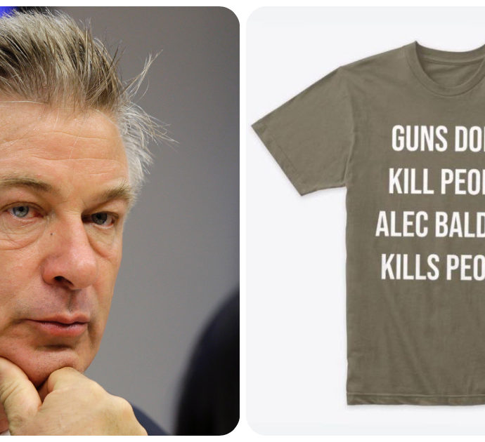 Donald Trump Jr. lancia una linea di felpe e magliette con la scritta: “Non sono le armi a uccidere le persone, ma Alec Baldwin”