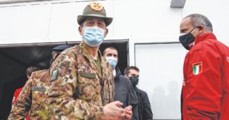 Copertina di Figliuolo, l’ospedale da campo per i pazienti Covid arriva un anno dopo