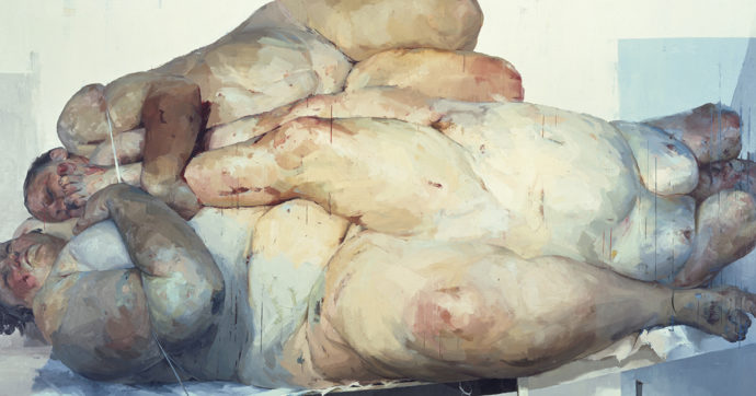 Copertina di La carne di Jenny Saville: corpi e sangue di un’umanità mai redenta