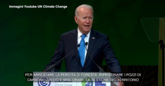 Cop26, Biden: "Dagli Usa 9 miliardi per le foreste. Entro il 2030 ripristineremo 200 milioni di ettari"