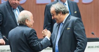 Copertina di Platini e Blatter assolti: non sono colpevoli di aver frodato la Fifa. Le Roi: “Ho vinto una prima partita”