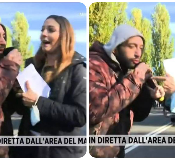 Rave a Torino, aggredita in diretta l’inviata di Storie Italiane: “Tua mamma fa la pu**ana”. Eleonora Daniele: “Fate identificare questo cretino”