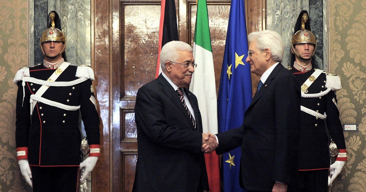 La Visita Di Abu Mazen, Ricevuto Da Mattarella - Il Fatto Quotidiano