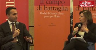 Copertina di Di Maio: “Parole di Giorgetti su Draghi e semipresidenzialismo? Una provocazione”. E attacca Salvini e Meloni: “No a giochi per il Colle”