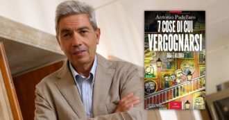 “7 cose di cui vergognarsi”, il libro di Padellaro illustrato da Natangelo. “Amara e noi: prontuario per non sfigurare in Loggia”
