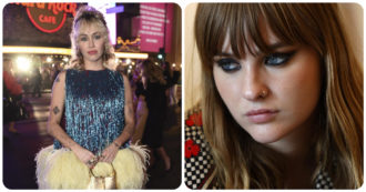 Copertina di Miley Cyrus e Victoria dei Maneskin, ecco la foto ‘osé’ diventata virale