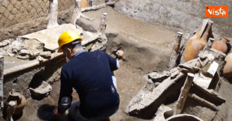 Copertina di Pompei, la nuova scoperta è eccezionale: nella villa spunta la stanza degli schiavi – Video