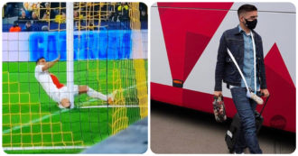 Copertina di Dusan Tadic con il pene ingessato dopo il “goal doloroso” in Champions League: la foto (ironica) diventa virale
