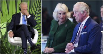 Copertina di Cop26 di Glasgow, “il peto di Joe Biden ha sconvolto Camilla. Lungo e rumoroso, la Duchessa ora non smette di parlarne”