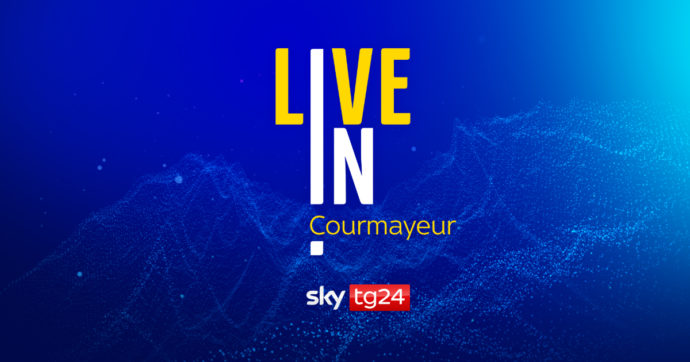 Courmayeur, il 3 e il 4 dicembre “Sky Tg24 Live In” accende un faro sul futuro dei giovani